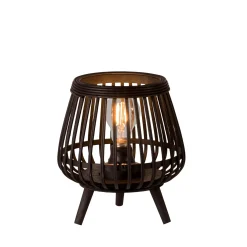 CASA Bloq Lampara Led E27 2X Pila Aa No Incl.| Lamparas De Mesa
