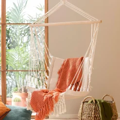 CASA Bohemia Silla Colgante Blanco| Sillas Colgantes