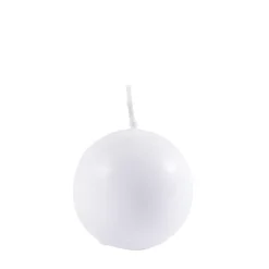 CASA Bola Vela Esferica Blanco| Velas