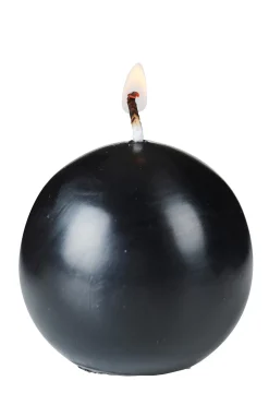 CASA Bola Vela Esferica Negro| Velas