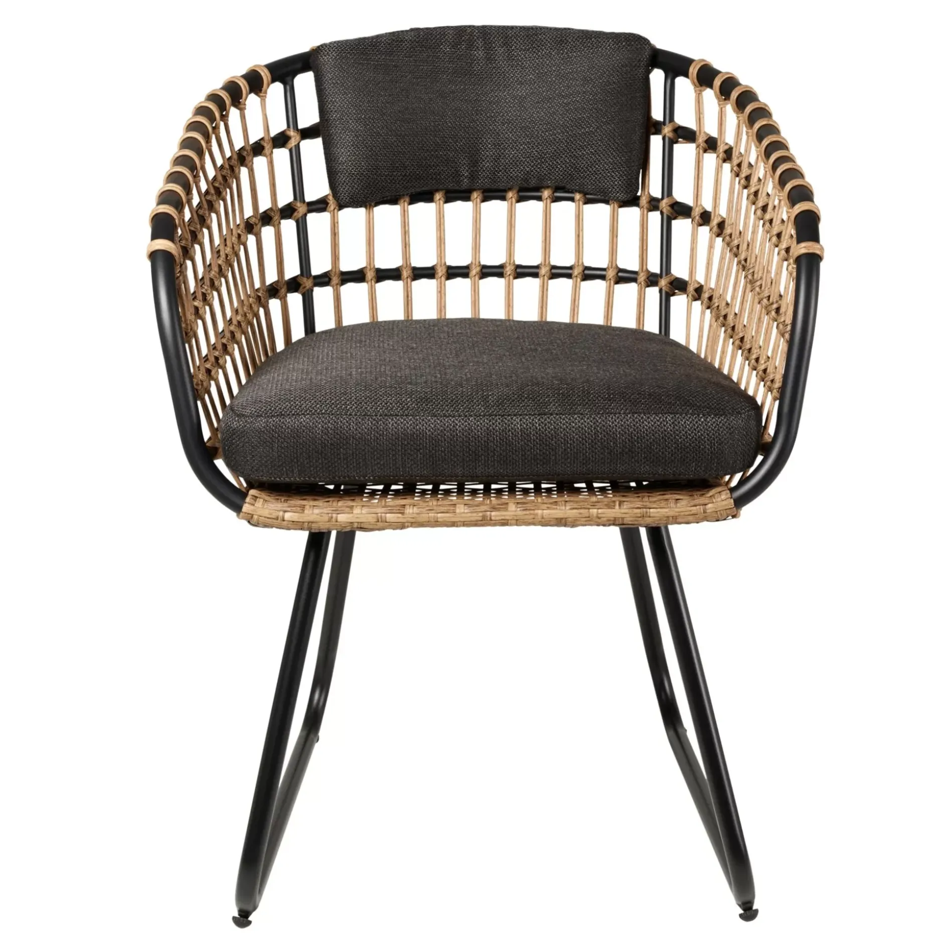 CASA Bones Silla Negro| Sillas De Jardín