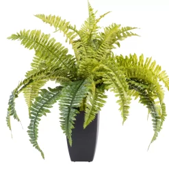 CASA Boston Planta Helecho Verde| Plantas Artificiales
