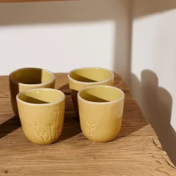 CASA Botanic Ocher Taza Caramelo| Tacitas