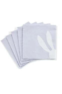 CASA Bunny Paquete De 20 Servilletas Morado| Servilletas