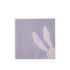 CASA Bunny Paquete De 20 Servilletas Morado| Servilletas