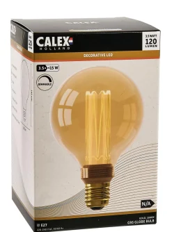 CASA Calex Bombilla Globo Led E27 1800K| Lámparas Led