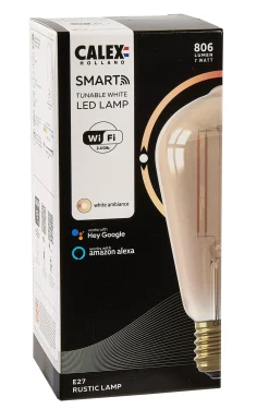 CASA Calex Smart Lampara Led E27 1800-3000K| Lámparas Led