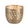 CASA Cassio Partylight Dorado| Soprortes Para Velitas