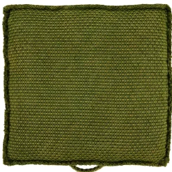 CASA Cesar Cojin Colchon Verde Oliva| Cojines