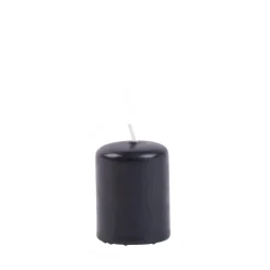 CASA Cilindro Vela Cilindrica Negro| Velas