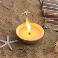 CASA Citronella Blanco| Velas Para Exterior