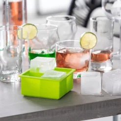 CASA Cocktail P/Cubo De Hielo Verde| Accesorios Coctéles