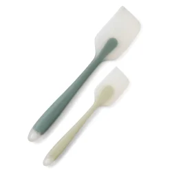 CASA Cuisino Espatula Juego De 2 Menta, Verde Oscuro| Instrumentos De Cocina