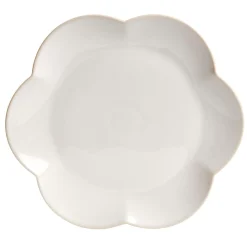 CASA Dahlia Flower Plato Blanco| Platos