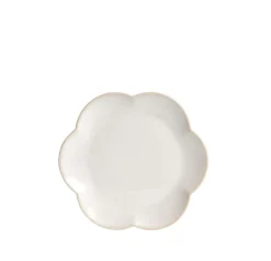 CASA Dahlia Flower Plato Blanco| Platos