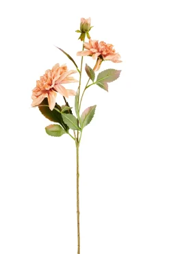 CASA Dahlia Rama De Flores Melocoton| Flores Artificiales