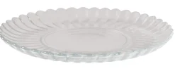 CASA Dahlita Plato Transparente| Platos
