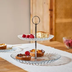 CASA Dahlita Plato Transparente| Platos