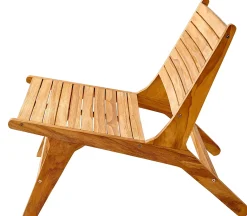 CASA Darma Silla Lounge Natural| Sillas Lounge