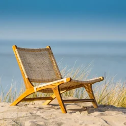 CASA Diah Silla Lounge Natural| Sillones