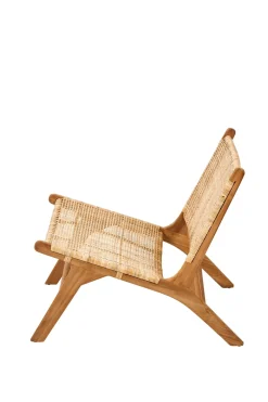 CASA Diah Silla Lounge Natural| Sillones