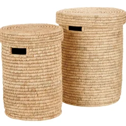 CASA Doebie Cesta Para Colada Natural| Cesto De La Ropa
