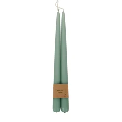CASA Duo Vela Candelabro Juego De 2 Turquesa| Velas