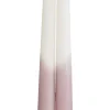CASA Duo Velas Largas Juego De 2 Crema, Multicolor| Velas