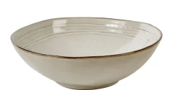 CASA Earth Marl Plato Hondo Crema| Platos