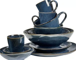 CASA Earth Ocean Taza Con Asa Azul| Tacitas