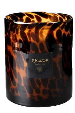 CASA Escape Black Oudh Negro, Marron, Ocre| Velas