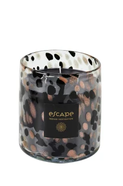 CASA Escape Indian Inspiration Vela Perfumada Xl Negro, Cobrizo, Multicolor| Velas