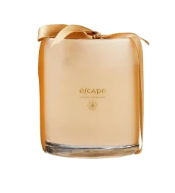 CASA Escape Indian Inspiration Vela Perfumada En Vaso Blanco, Beis, Multicolor| Velas