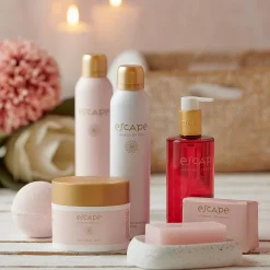CASA Escape Japanese Ceremony Espuma De Ducha En Botella Rosa Rojo| Tratamiento Corporal