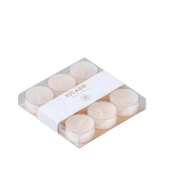 CASA Escape World Of Goa Velas Peq Perfumadas Juego De 9 Blanco| Velas Perfumadas