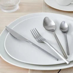 CASA Etna Satin Cubierto De 16 Piezas Plateado| Juegos
