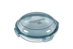 CASA Evolution Fuente Para Horno Con Tapa Gris, Transparente| Fuentes De Horno