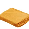 CASA Flanella Manta Amarillo Oscuro| Mantas