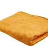 CASA Flanella Manta Amarillo Oscuro| Mantas