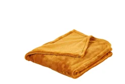 CASA Flanella Manta Amarillo Oscuro| Mantas