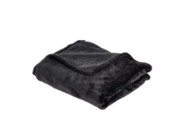 CASA Flanella Manta Gris Oscuro| Mantas