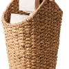 CASA Flores Soporte Rollos Wc Revistero Natural| Accesorios Water