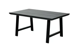 CASA Formax Mesa De Jardín Con Patas En A Negro| Mesas De Jardín