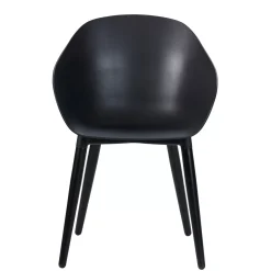 CASA Fray Sillas De Comedor Negro| Sillas De Jardín