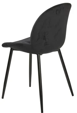 CASA Freyo Silla De Comedor Negro| Sillas De Comedor