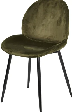 CASA Freyo Silla De Comedor Verde Oliva| Sillas De Comedor