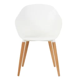CASA Frida / Fray Patas Set/4 Euca Natural| Sillas De Jardín