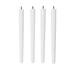 CASA Frida / Fray Set De 4 Patas Blanc Blanco| Sillas De Jardín