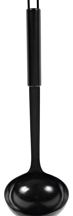 CASA Fumo Cuchara Para Sopa Negro| Instrumentos De Cocina