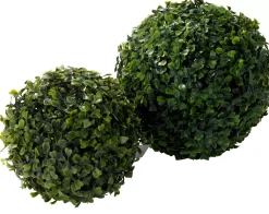 CASA Green Bola De Boj Artificial Verde| Plantas Artificiales